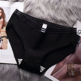 Famous Brand Women's Cotton Panties Female Lace Edge Breathable Briefs Sexy Underwear Women Cotton Crotch Lingerie Intimates