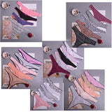 8color Gift full beautiful lace Women's Sexy lingerie Thongs G-string Underwear Panties Briefs Ladies T-back  1pcs/Lot xah11