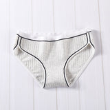 Cotton panties for women Breathable Antibacterial ladies briefs sexy lingerie girl underwear female underpants solid color panty