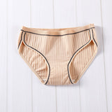 Cotton panties for women Breathable Antibacterial ladies briefs sexy lingerie girl underwear female underpants solid color panty