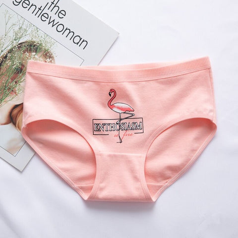 1pc Women Panties Cotton Startfishi Print Letters Underwear Girl Casual Briefs Sexy Lingerie Female Underpants Ladies Panty