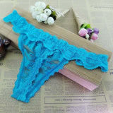 Sexy pant gauze underwear lace perspective women Sexy lingerie women lace pants exposed female G-string 1pcs ah74