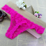 Sexy pant gauze underwear lace perspective women Sexy lingerie women lace pants exposed female G-string 1pcs ah74