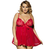 Comeonlover Sexy Clothes Erotic Underwear Women Baby doll Sexy Lingerie Hot Transparent Plus Size 6XL Lace Lingerie Sleepwear