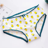 Summer women's panties cotton briefs mango print girls underwear ladies autumn winter panty female sex lingerie underpants 2018