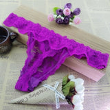 Sexy pant gauze underwear lace perspective women Sexy lingerie women lace pants exposed female G-string 1pcs ah74