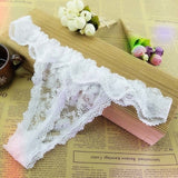 Sexy pant gauze underwear lace perspective women Sexy lingerie women lace pants exposed female G-string 1pcs ah74