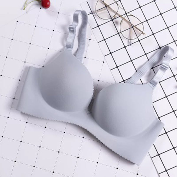 Sexy Deep U Cup Bras For Women Push Up Lingerie Seamless Bra Wire Free Bralette Backless Plunge Intimates Female Underwear