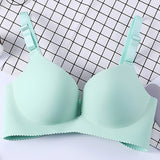 Sexy Deep U Cup Bras For Women Push Up Lingerie Seamless Bra Wire Free Bralette Backless Plunge Intimates Female Underwear