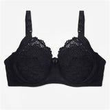 Plus Size Bra D E Cup Sexy Lace Bras For Women Large Size Push Up Bralette Fashion Lingerie Ultrathin Brassiere Underwear 2019