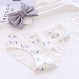 Women's panties Polar bear pattern cotton underwear gril briefs lingerie ladies underpants cartoon woman intimate female panty