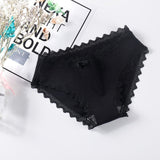 Sexy Lace Panties Women's Cotton Underwear Seamless Cute Bow Girls Briefs Soft Comfort Lingerie Fashion Female Sexy Underpants