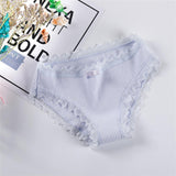 Sexy Lace Panties Women's Cotton Underwear Seamless Cute Bow Girls Briefs Soft Comfort Lingerie Fashion Female Sexy Underpants