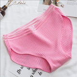 L-XXL Panties for women cotton ladies underwear gril briefs solid colorful female underpants woman sexy lingerie women's panty