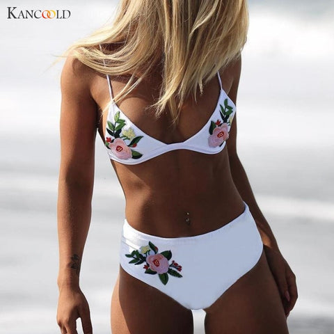 KANCOOLD bodysuit sexy Freestyle breaststroke  fashion latex bodysuit Set Sexy Women Leaves Print Push Up Push Up solid MAR27