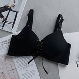 Sexy Bras For Women Push Up Bra Wire Free Lingerie Bandage Seamless Bralette 3/4 Cup Cotton Fashion Underwear Dropshipping #D