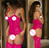 Sexy FishNet Lingerie Babydoll baby doll dress wedding night Underwear intimates Chemises Body stocking costumes Negligees