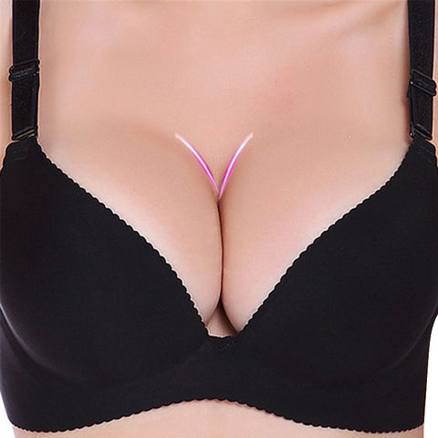 Sexy Deep U Cup Bras For Women Push Up Lingerie Seamless Bra  Bralette Backless Plunge Intimates Female Underwear 2019