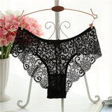 Plus Size S/XL Fashion High Quality Women's Panties Transparent Underwear Women Lace Soft Briefs Sexy Lingerie