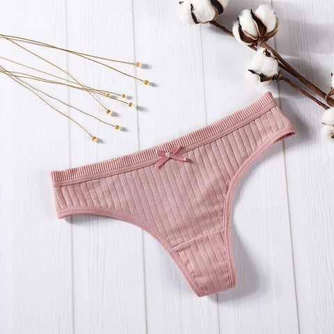 Panties for women cotton underwear female sexy lingerie G-string girl underpants ladies casual T-back woman intimate panty thong